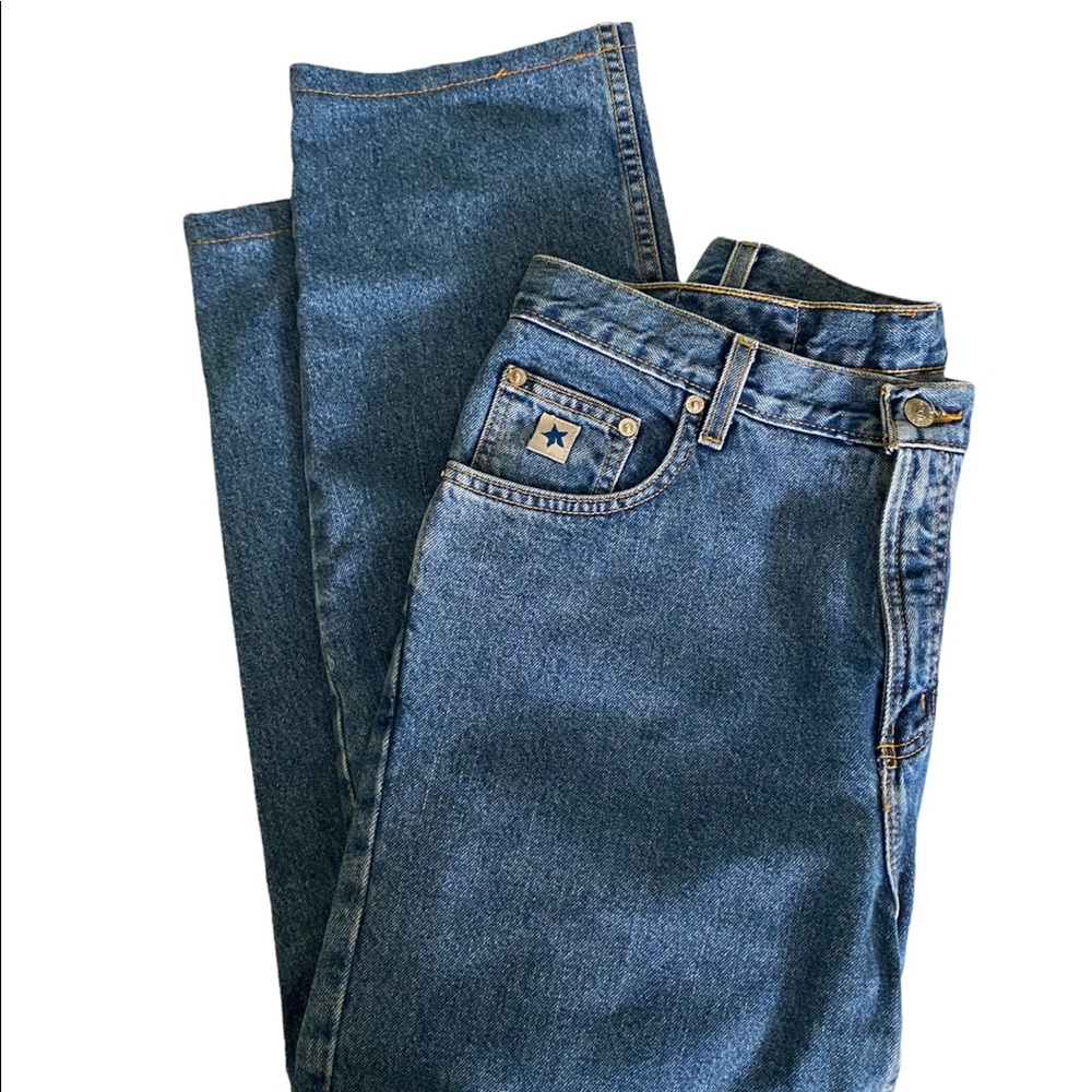 Sold!!!!!!Vintage Rockies Women's Sz 13 High Rise Blue Denim Jeans - Picture 4 of 10